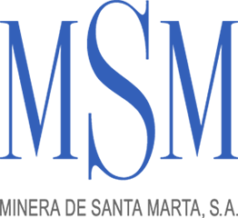 Logo minera de santa marta